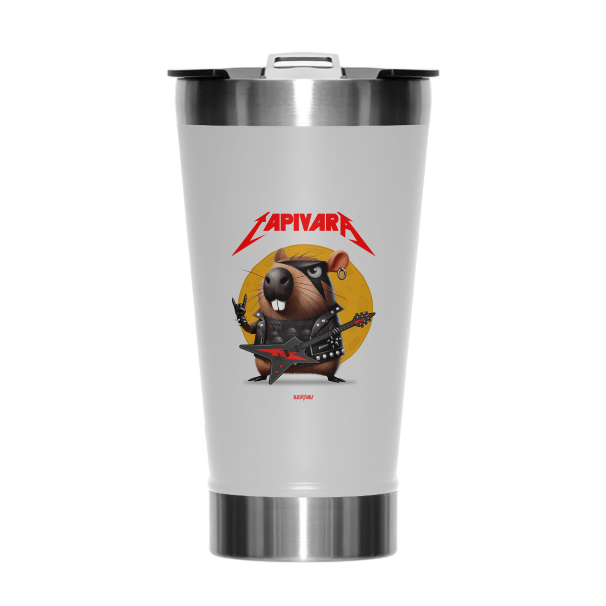 Nome do produto: Copo Térmico - Capivara Metal