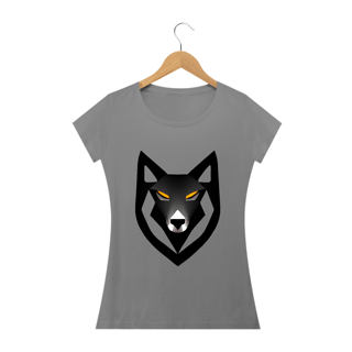 Nome do produto Triangular Black Wolf Face