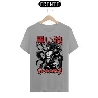 Nome do produto Camiseta - Black Wolf Syle Anime