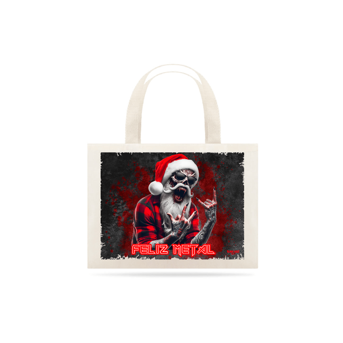 Nome do produto: Eco Bag - Feliz Metal