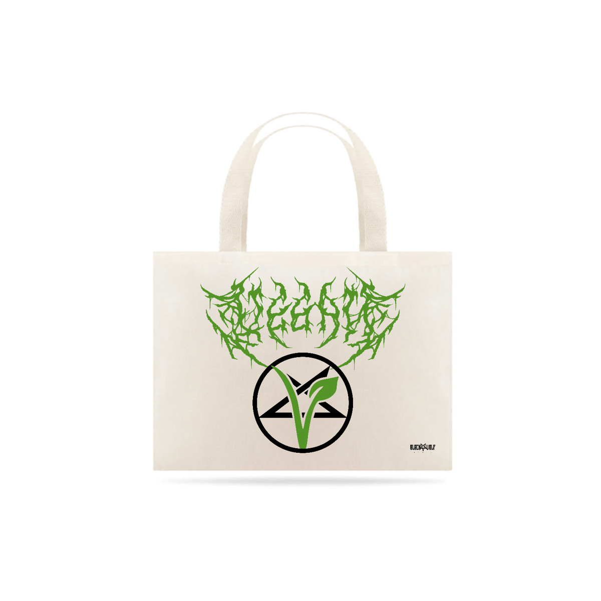 Nome do produto: Eco Bag - Vegan (Black Metal version)