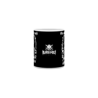 Nome do produto Eu não bebo café, Eu bebo água gótica