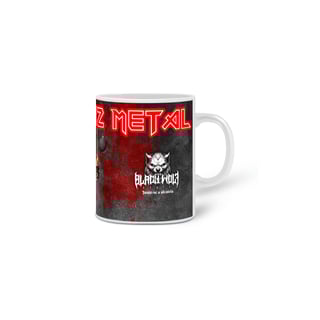 Nome do produto Caneca - Feliz Metal