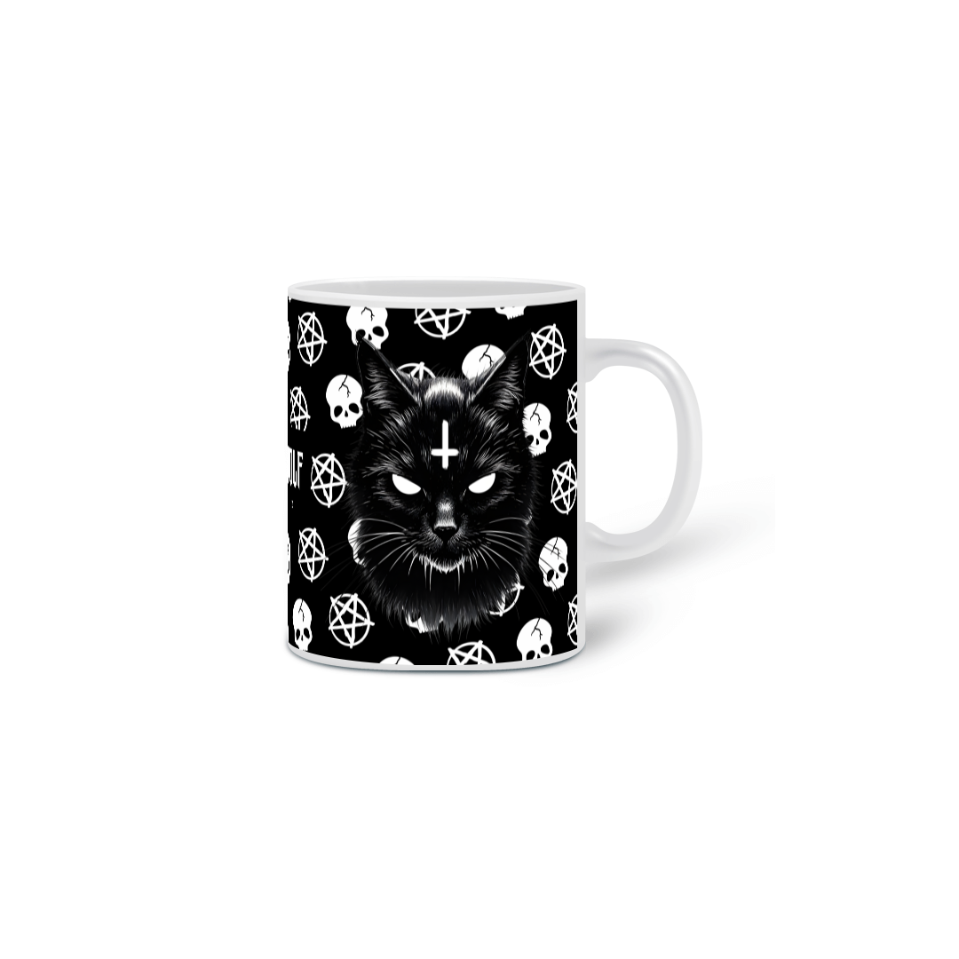 Nome do produto: Caneca - The Dark Cat