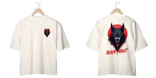 Nome do produto Camiseta Oversized - Black Wolf Style (Uivo Sombrio)