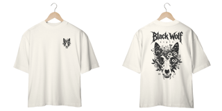 Nome do produto Camiseta Oversized - Dark Garden (Black Wolf Style)
