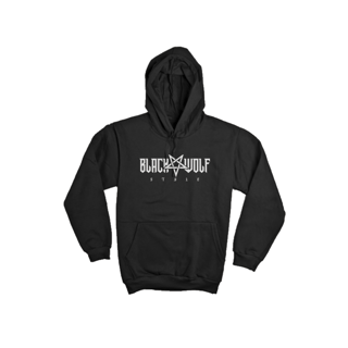 Moletom Canguru - Black Wolf Pentagrama