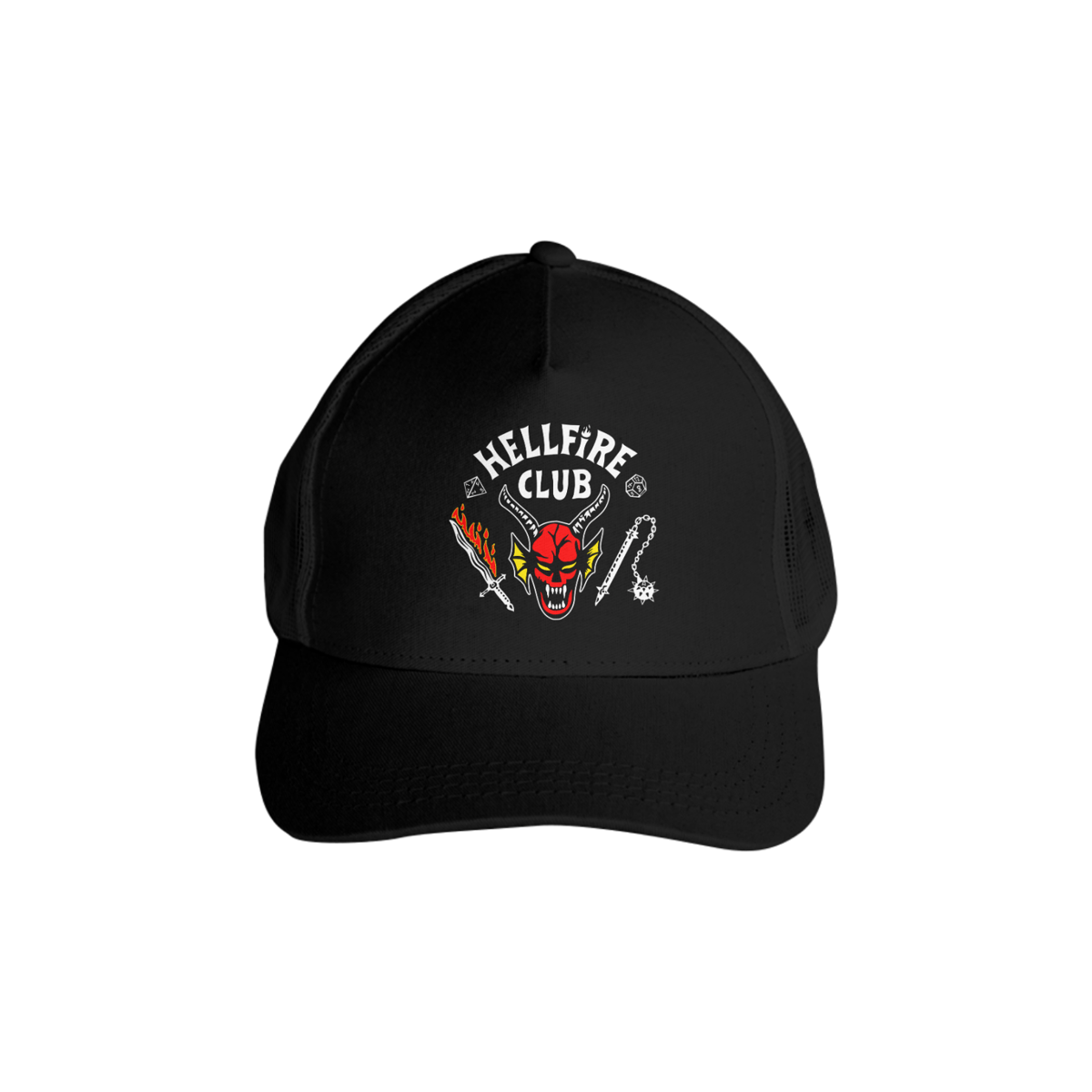 Nome do produto: Boné Confort c/ Tela - Hellfire Club
