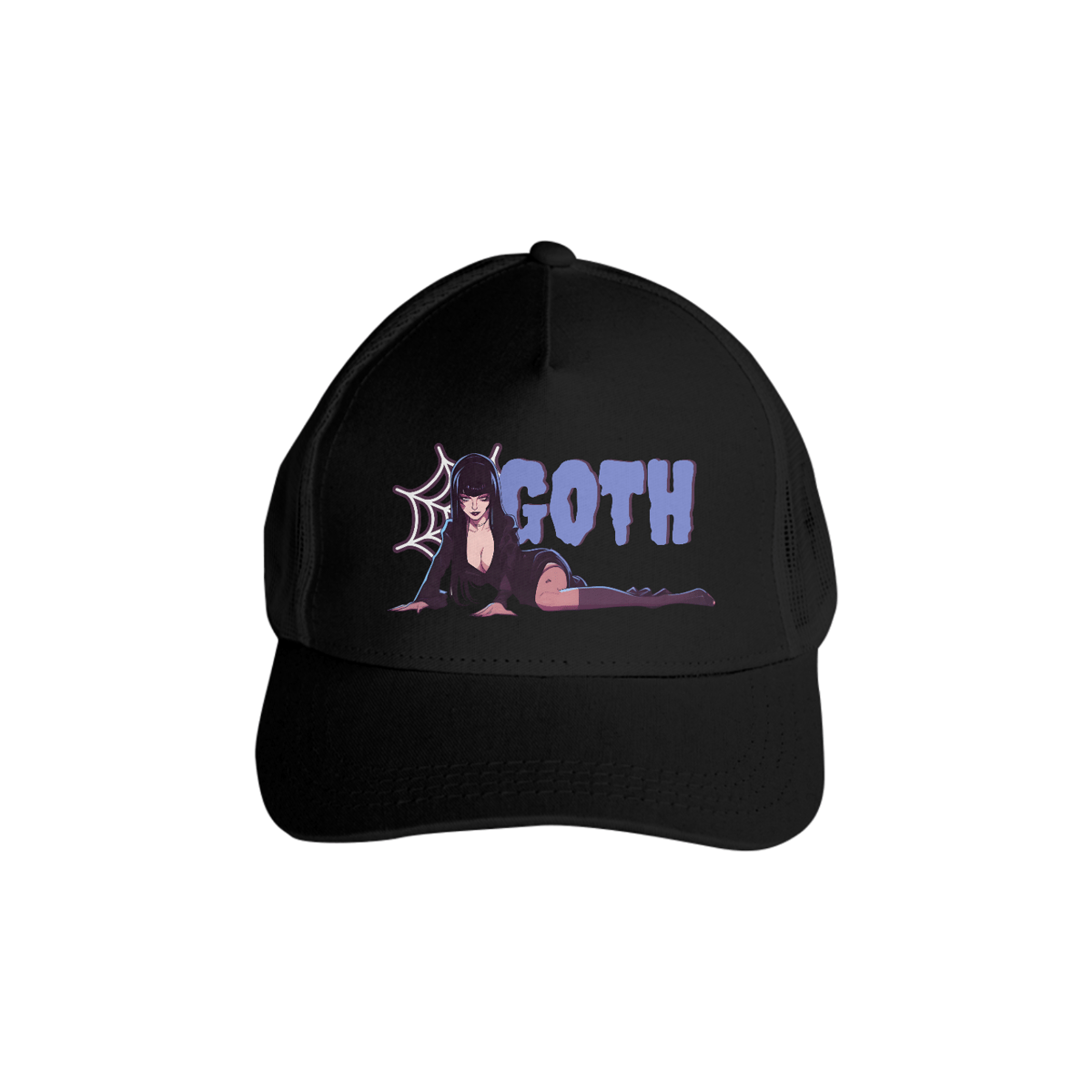 Nome do produto: Boné Americano c/ Tela - Goth