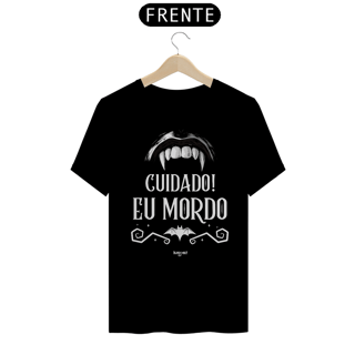 Nome do produto Camiseta - Cuidado! Eu mordo