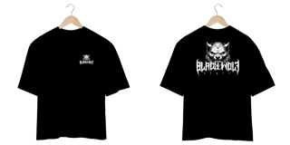 Nome do produto Camiseta Oversized - Black Wolf Style