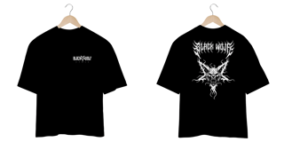 Nome do produto Camiseta Oversized - Black Wolf Style Pentagrama