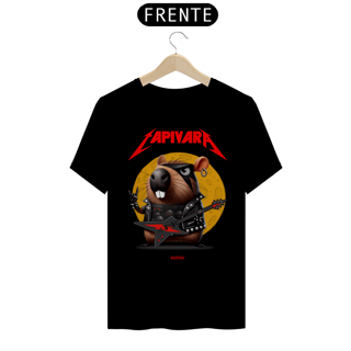 Nome do produto Camiseta - Capivara Metal