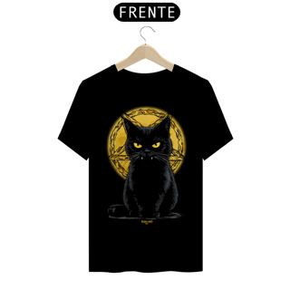 Nome do produto Camiseta - Black Cat Magick