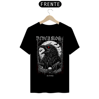 Nome do produto Camiseta - Nevermore (o Corvo - Poe)