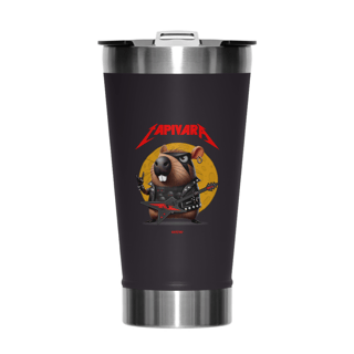 Nome do produto Copo Térmico - Capivara Metal