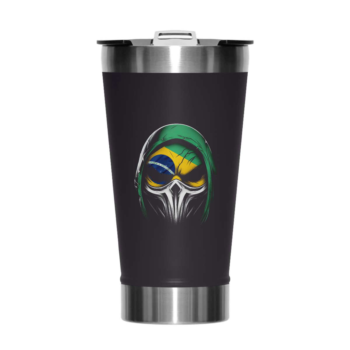Nome do produto: Copo Térmico - Brazilian Skull