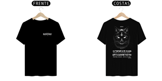 Nome do produto Camiseta - The Dark Cat 2