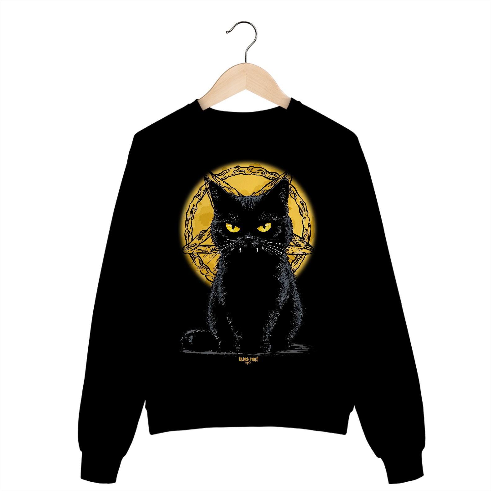 Moletom - Black Cat Magick