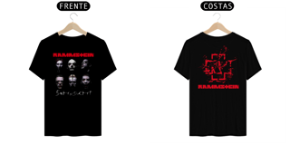 Nome do produto Camiseta - Rammstein Sehnsucht (frente e costas)