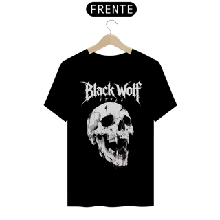 Nome do produto Camiseta - Vampiric Skull (Black Wolf Style)