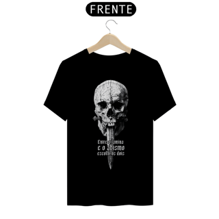 Nome do produto Camiseta - Entre a Lâmina e o Abismo