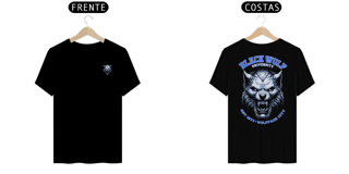Nome do produto Camiseta - Black Wolf University
