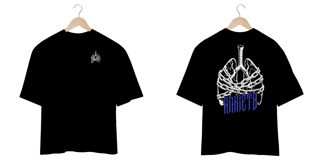 Nome do produto Camiseta Oversized - Anxiety (frente e costas)