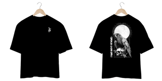 Nome do produto Camiseta Oversized (frente e costas) - Stand Above the Bones
