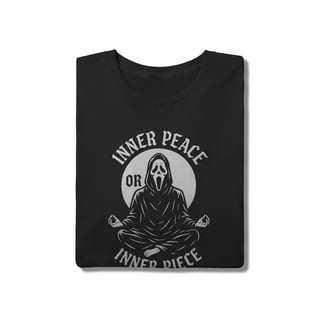Nome do produto Camiseta - Ghostface Inner Peace or Inner Piece