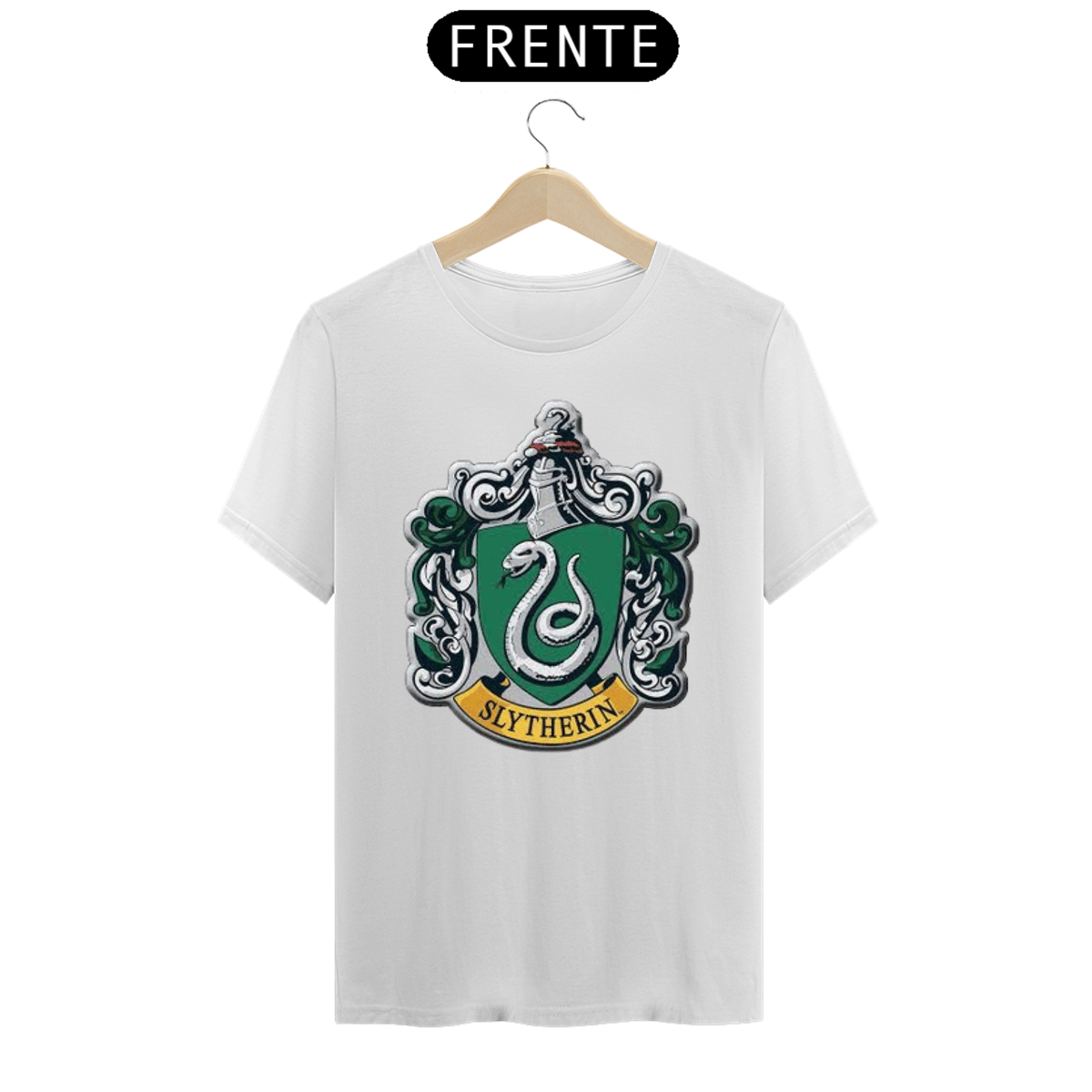 Nome do produto: Camiseta Harry Potter Slytherin