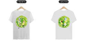 Camiseta rick and morty 