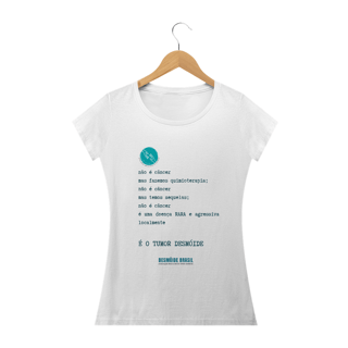 Nome do produto Camiseta justinha Não é câncer, mas...