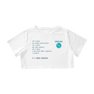 Nome do produto Cropped Não é câncer, mas...