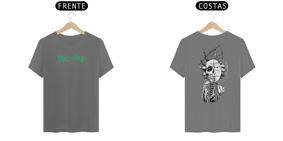 Camiseta - Rick Caveira - De Rick and morty