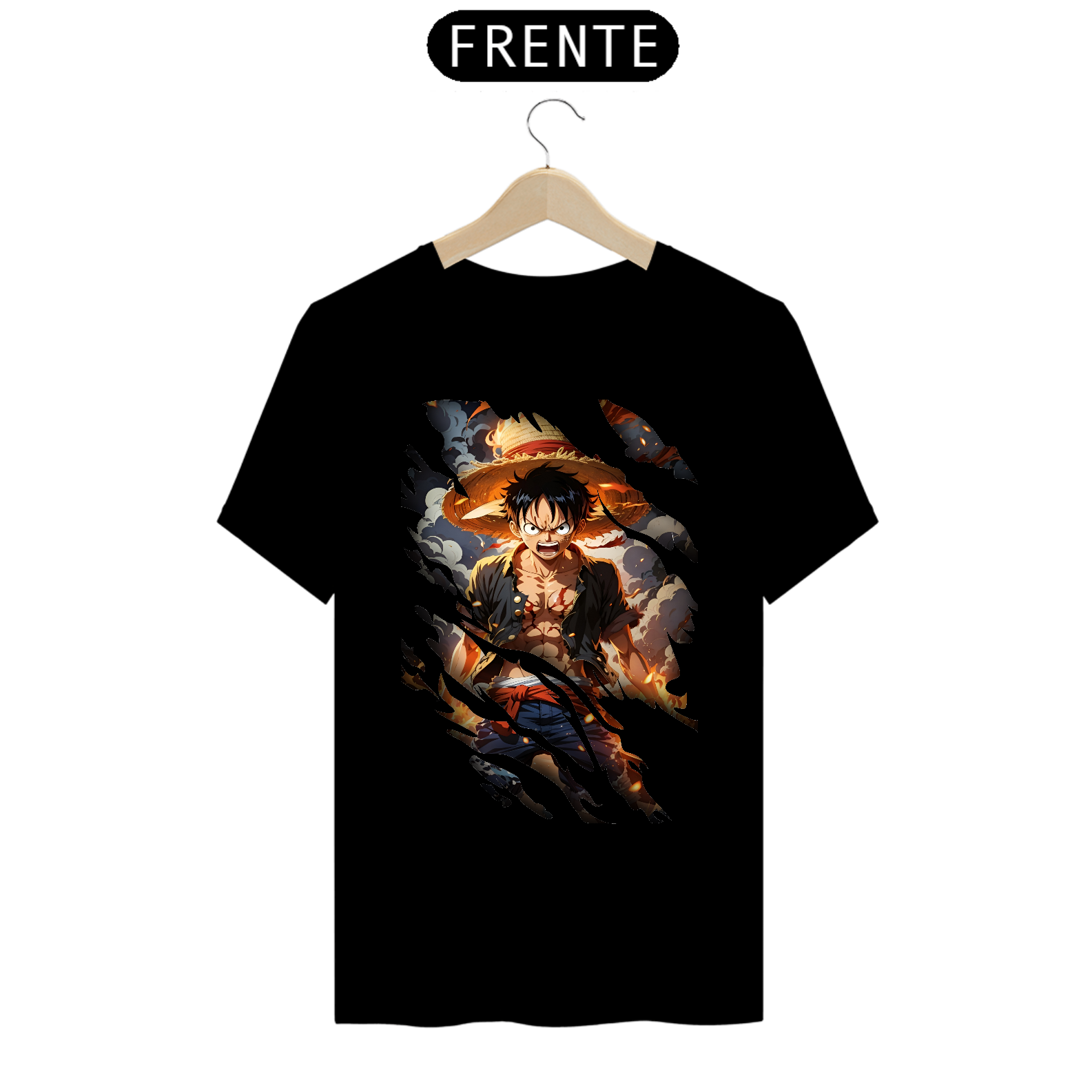 Camisa (op) Angry Luffy