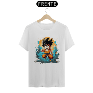 Nome do produto Camisa Unissex Dragon Ball -Cor [Preta, Cinza, Branca, Laranja]