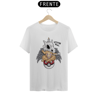 Nome do produto Camiseta Pokemon Cubone Baphomet - Branca