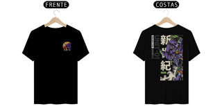 Nome do produto camiseta unit 01 evangelion preta