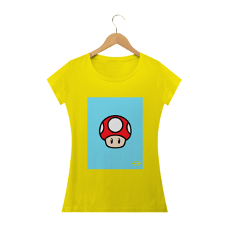 Nome do produto Camiseta Feminina Cogumelo Super Mario - Atena™