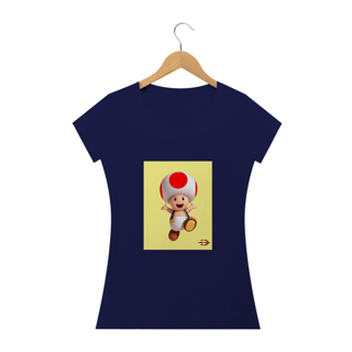 Nome do produto Camiseta Feminina Baby Mushroom Super Mario - Atena™