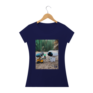 Nome do produto Camiseta Feminina Wall-E and Eva - Atena™