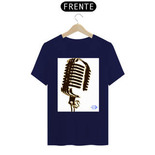 Nome do produto Camiseta Masculina Microfone - Atena™