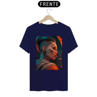 Nome do produto Camiseta Unissex Cyberpunk Woman - Atena™