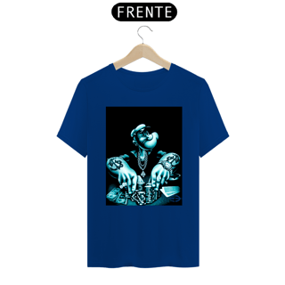 Nome do produto Camiseta Masculina Popeye Jogando Poker - Atena™