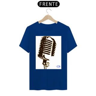 Nome do produto Camiseta Masculina Microfone - Atena™