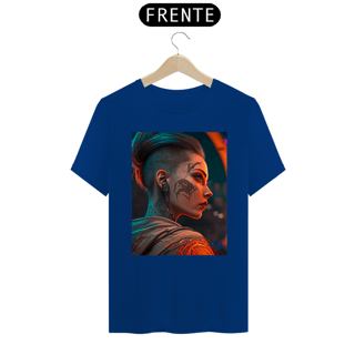 Nome do produto Camiseta Unissex Cyberpunk Woman - Atena™