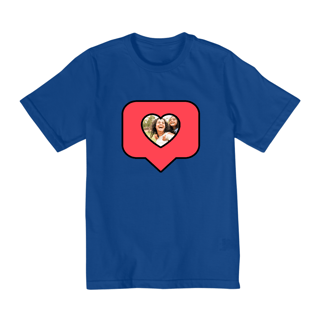 Nome do produto Camiseta Infantil Unissex Curtida 2 a 8 (1 Foto)  - Atena™
