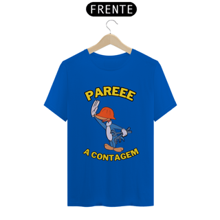 Nome do produto Camiseta Premium Pare a Contagem Pica-Pau - Atena™