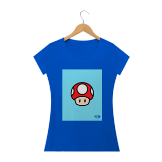 Nome do produto Camiseta Feminina Cogumelo Super Mario - Atena™